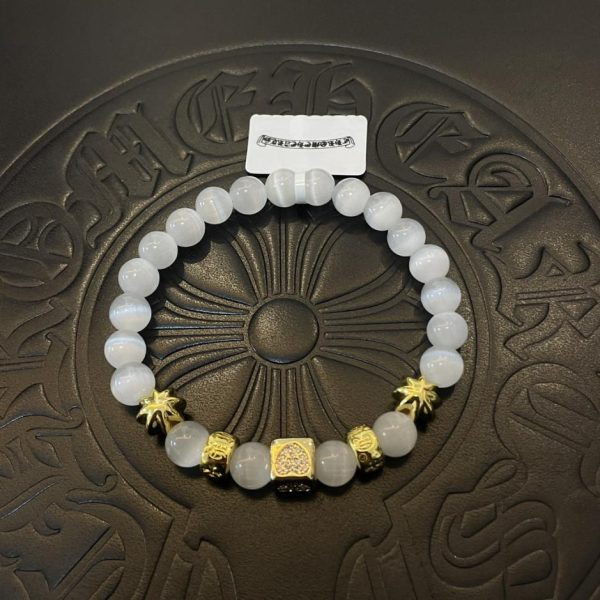 réplica,joyas,joyería,1:1,replica,fake,lujo,barato Pulsera multielementos Chrome Hearts ojo de gato rosa