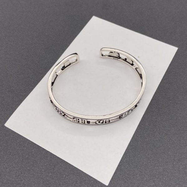 réplica,joyas,joyería,1:1,replica,fake,lujo,barato Pulsera desgastada Chrome Hearts