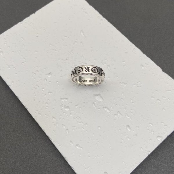 réplica,joyas,joyería,1:1,replica,fake,lujo,barato Anillo Cruz Corazones Cromados