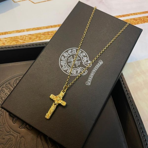 réplica,joyas,joyería,1:1,replica,fake,lujo,barato Collar vintage multielementos Chrome Hearts