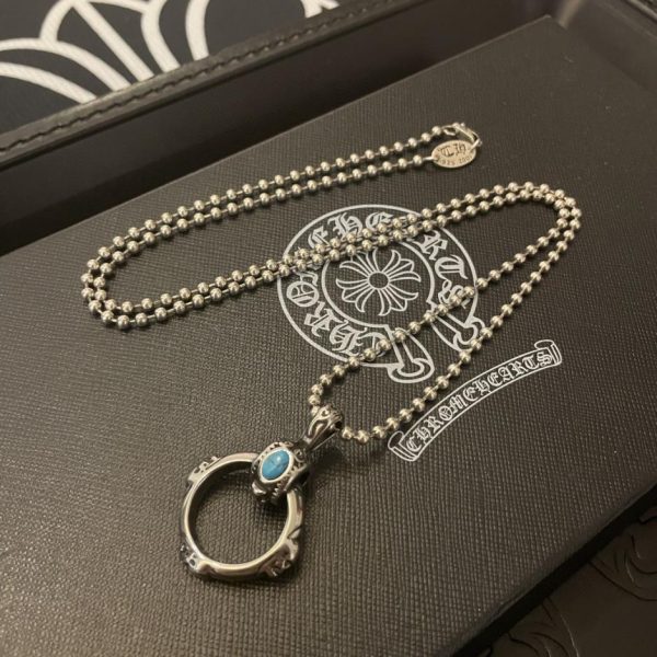 réplica,joyas,joyería,1:1,replica,fake,lujo,barato Collar Bolas Vintage Corazones Cromados