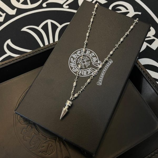 réplica,joyas,joyería,1:1,replica,fake,lujo,barato Collar vintage multielementos Chrome Hearts
