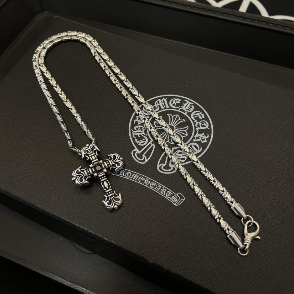 réplica,joyas,joyería,1:1,replica,fake,lujo,barato réplica,joyas,joyería,1:1,replica,fake,lujo,barato Collar vintage multielementos Chrome Hearts