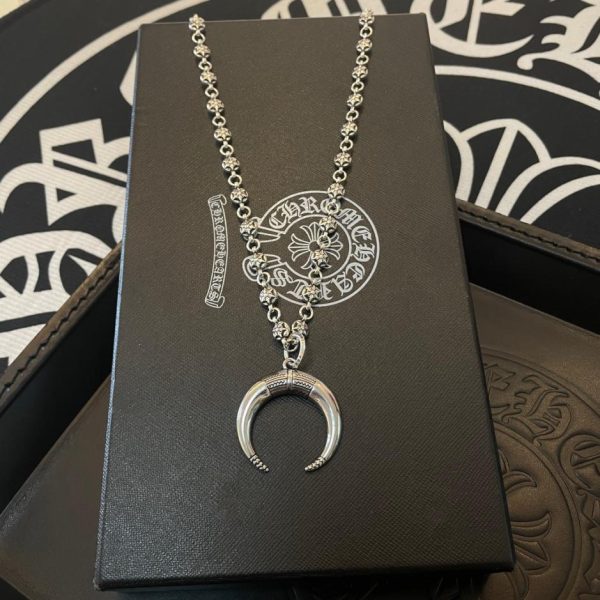 réplica,joyas,joyería,1:1,replica,fake,lujo,barato Collar vintage multielementos Chrome Hearts
