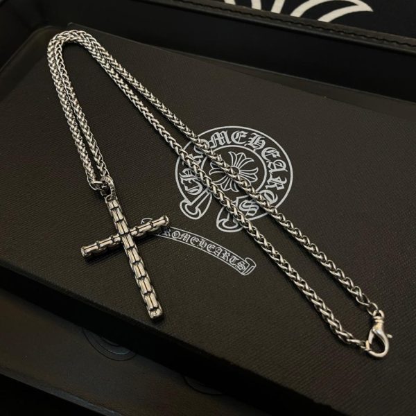 réplica,joyas,joyería,1:1,replica,fake,lujo,barato Collar vintage multielementos Chrome Hearts