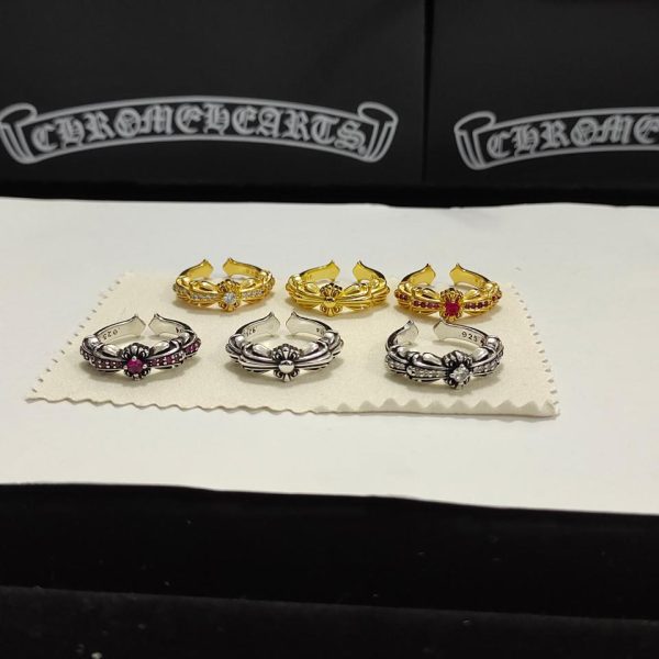 réplica,joyas,joyería,1:1,replica,fake,lujo,barato Anillo Corazón Espada Corazones Cromados