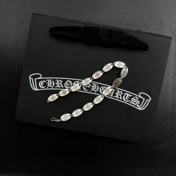 réplica,joyas,joyería,1:1,replica,fake,lujo,barato Collar Corazones Cromados