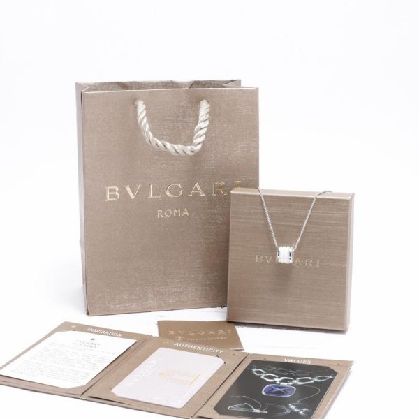 réplica,joyas,joyería,1:1,replica,fake,lujo,barato [Versión de alta calidad] Collar clásico de la serie BVLGARI (7B97)