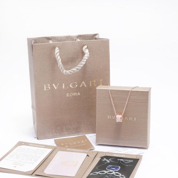 réplica,joyas,joyería,1:1,replica,fake,lujo,barato [Versión de alta calidad] BVLGARI serie de diamantes completos de cintura pequeña (70CA)