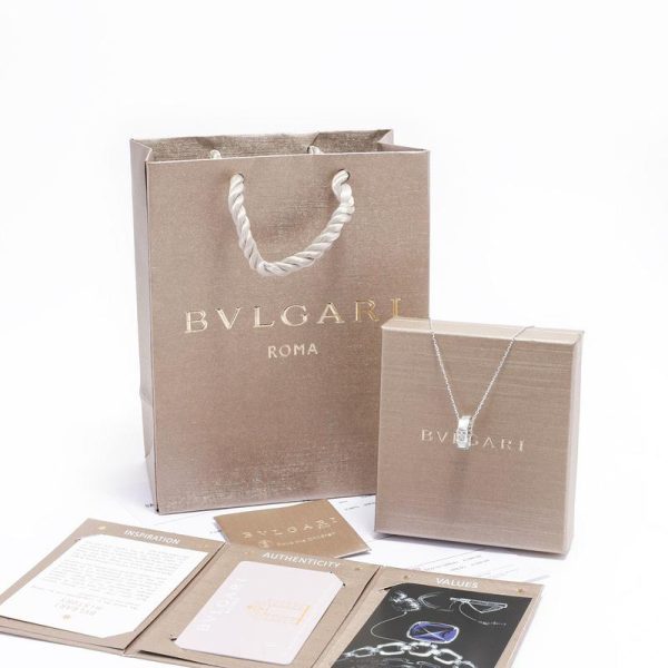 réplica,joyas,joyería,1:1,replica,fake,lujo,barato [Versión de alta calidad] Collar de hueso de serpiente de concha BVLGARI