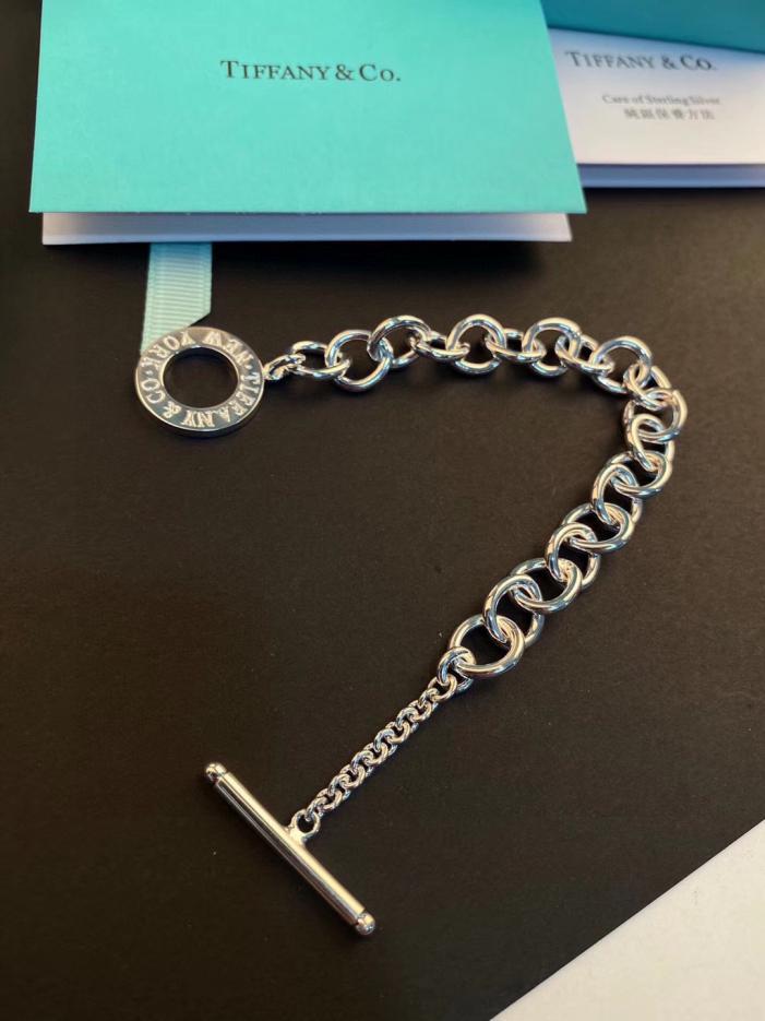 réplica,joyas,joyería,1:1,replica,fake,lujo,barato Pulsera gruesa con hebilla Tiffany