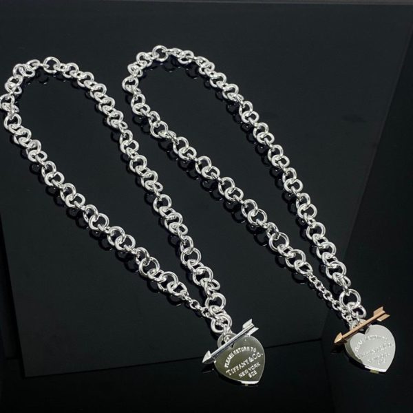 réplica,joyas,joyería,1:1,replica,fake,lujo,barato Pulsera con pasador de corazón Tiffany