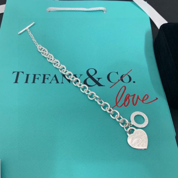 réplica,joyas,joyería,1:1,replica,fake,lujo,barato Pulsera gruesa con hebilla Tiffany OT