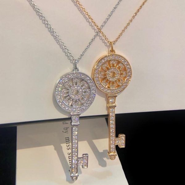 réplica,joyas,joyería,1:1,replica,fake,lujo,barato Collar grande de girasol Tiffany