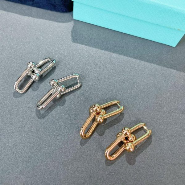 réplica,joyas,joyería,1:1,replica,fake,lujo,barato Pendientes de aro Tiffany Hardwear