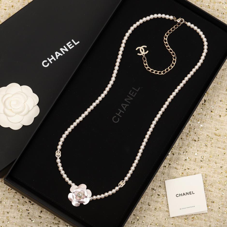 réplica,joyas,joyería,1:1,replica,fake,lujo,barato réplica,joyas,joyería,1:1,replica,fake,lujo,barato Cadena de cintura de camelia rosa Chanel23C