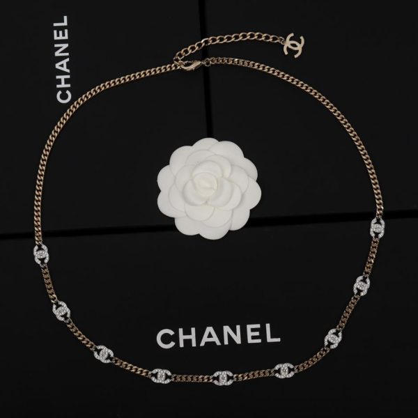 réplica,joyas,joyería,1:1,replica,fake,lujo,barato Gargantilla hecha a mano de Chanel serie castillo