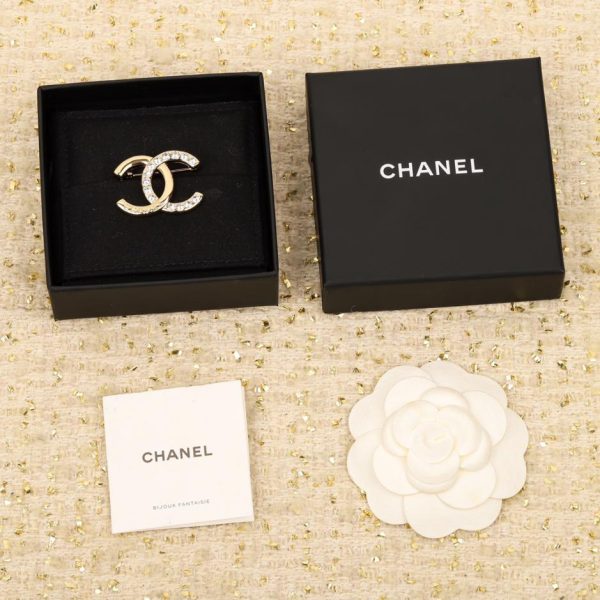 réplica,joyas,joyería,1:1,replica,fake,lujo,barato broche chanel