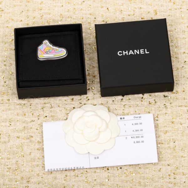 réplica,joyas,joyería,1:1,replica,fake,lujo,barato Broche de zapato alto Chanel