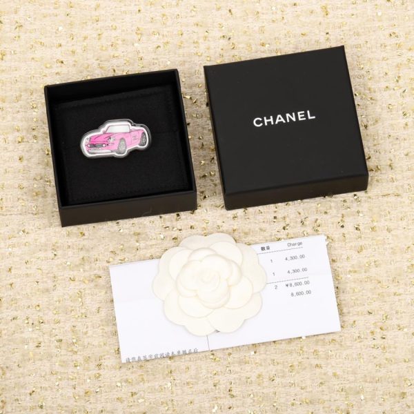 réplica,joyas,joyería,1:1,replica,fake,lujo,barato Broche de coche Chanel