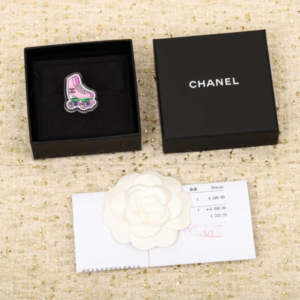 réplica,joyas,joyería,1:1,replica,fake,lujo,barato Broche patín Chanel