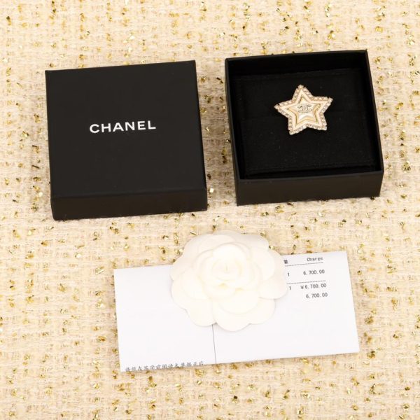réplica,joyas,joyería,1:1,replica,fake,lujo,barato Broche estrella de cinco puntas Chanel