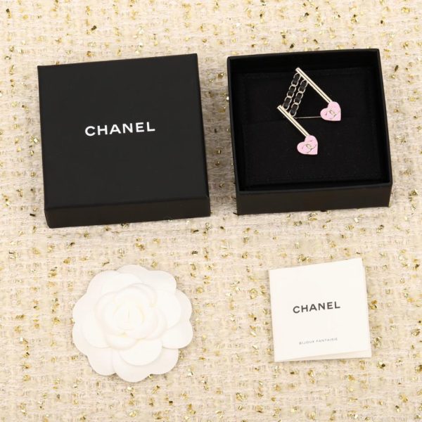 réplica,joyas,joyería,1:1,replica,fake,lujo,barato Broche de amor con nota musical de Chanel