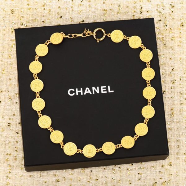 réplica,joyas,joyería,1:1,replica,fake,lujo,barato Gargantilla de perlas cuadradas Chanel