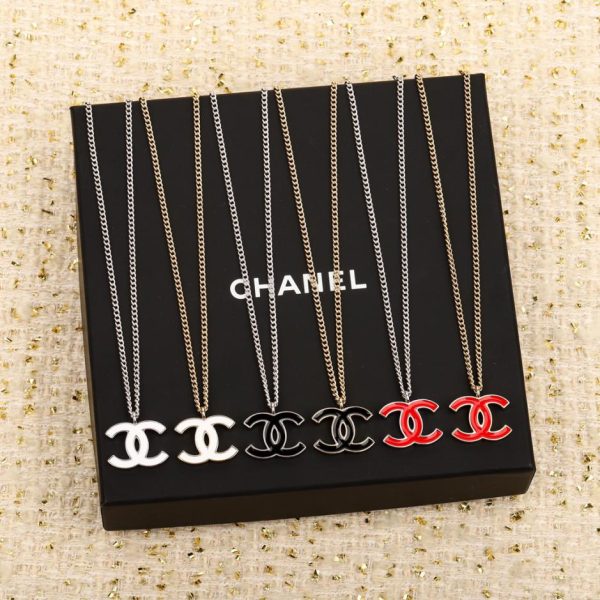réplica,joyas,joyería,1:1,replica,fake,lujo,barato Gargantilla cuadrada Chanel con triple perla