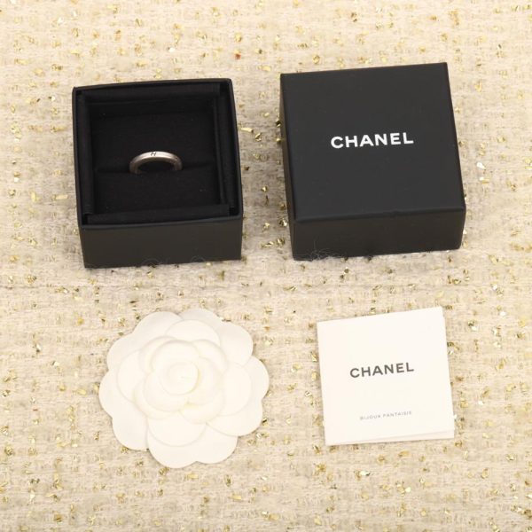 réplica,joyas,joyería,1:1,replica,fake,lujo,barato Anillo con letra graffiti Chanel