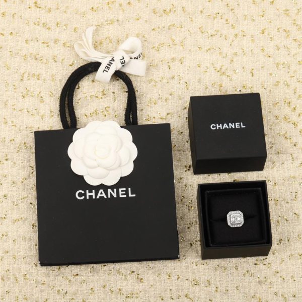 réplica,joyas,joyería,1:1,replica,fake,lujo,barato Anillo Chanel doble C