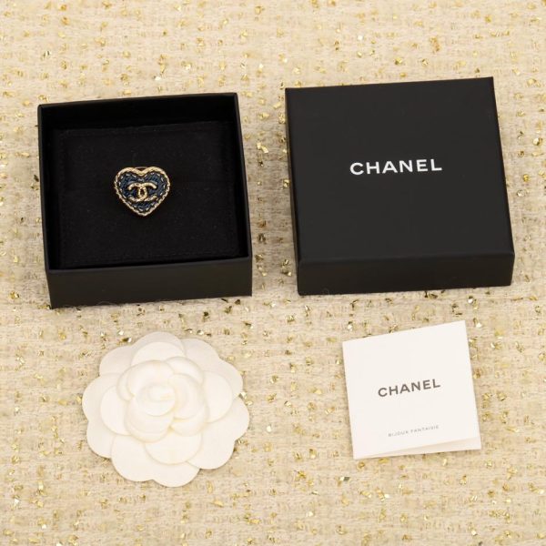 réplica,joyas,joyería,1:1,replica,fake,lujo,barato Anillo de amor azul denim Chanel