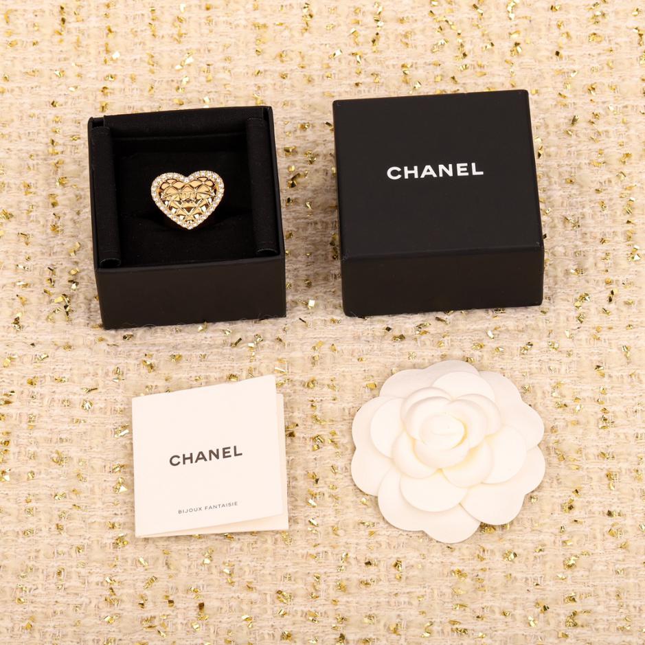 réplica,joyas,joyería,1:1,replica,fake,lujo,barato réplica,joyas,joyería,1:1,replica,fake,lujo,barato Anillo de amor de diamantes Chanel
