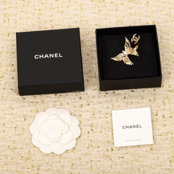 réplica,joyas,joyería,1:1,replica,fake,lujo,barato anillo ángel chanel