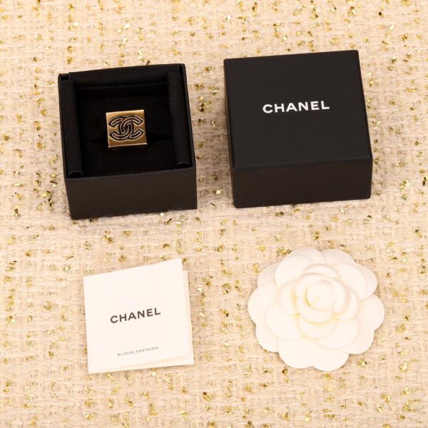 réplica,joyas,joyería,1:1,replica,fake,lujo,barato Anillo de goteo cómico de Chanel