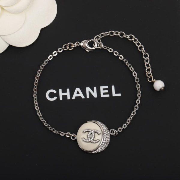 réplica,joyas,joyería,1:1,replica,fake,lujo,barato Pulsera de perlas Love de mezclilla Chanel