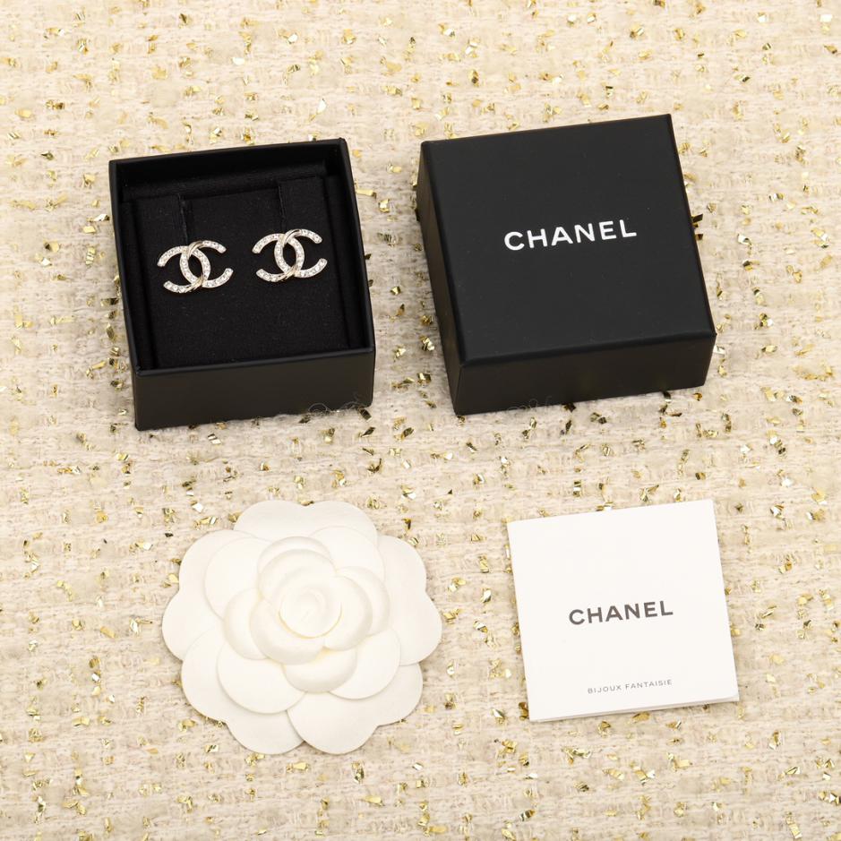 réplica,joyas,joyería,1:1,replica,fake,lujo,barato réplica,joyas,joyería,1:1,replica,fake,lujo,barato Pendientes Chanel doble C pendientes doble C
