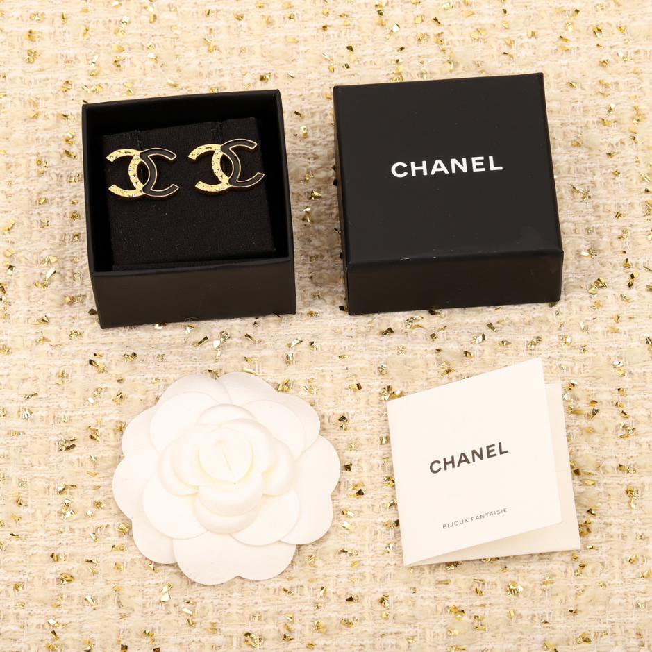 réplica,joyas,joyería,1:1,replica,fake,lujo,barato réplica,joyas,joyería,1:1,replica,fake,lujo,barato Pendientes Chanel doble c