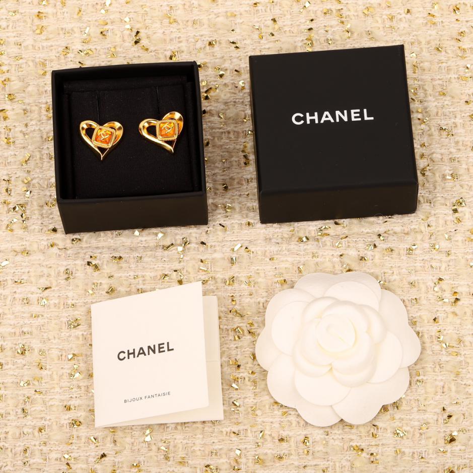réplica,joyas,joyería,1:1,replica,fake,lujo,barato réplica,joyas,joyería,1:1,replica,fake,lujo,barato Pendientes de amor Chanel