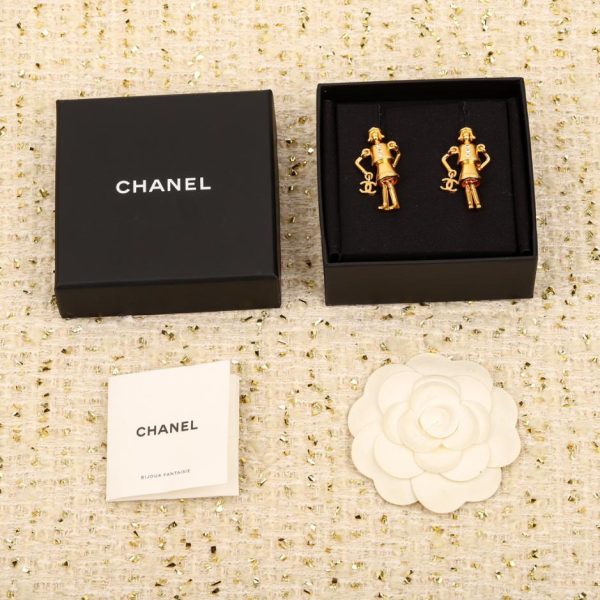 réplica,joyas,joyería,1:1,replica,fake,lujo,barato Pendientes Chanel Coco Lady