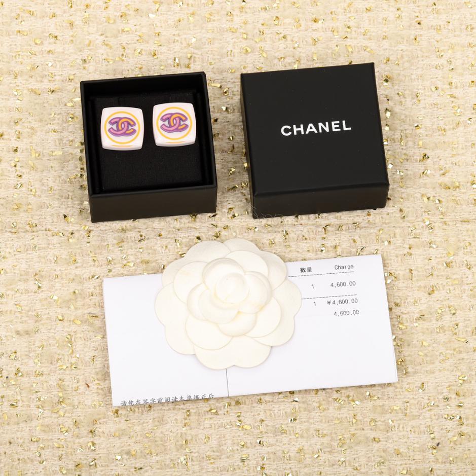 réplica,joyas,joyería,1:1,replica,fake,lujo,barato réplica,joyas,joyería,1:1,replica,fake,lujo,barato Chanel nuevos pendientes de color cómic