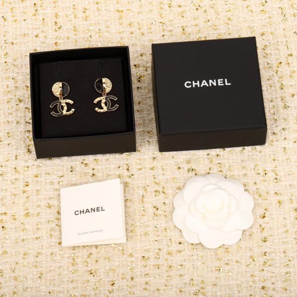 réplica,joyas,joyería,1:1,replica,fake,lujo,barato Pendientes de amor de diamantes Chanel