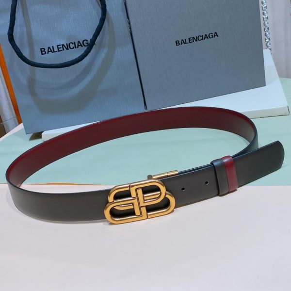 réplica,joyas,joyería,1:1,replica,fake,lujo,barato Cinturón Balenciaga BB 3,4cm