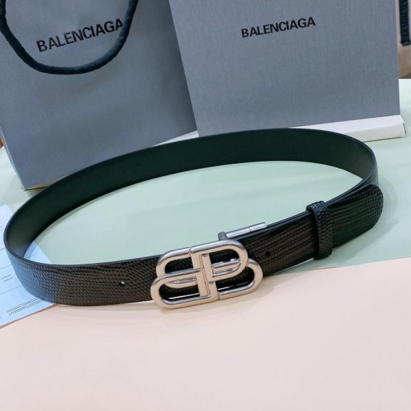 réplica,joyas,joyería,1:1,replica,fake,lujo,barato Cinturón Balenciaga BB 3,4cm