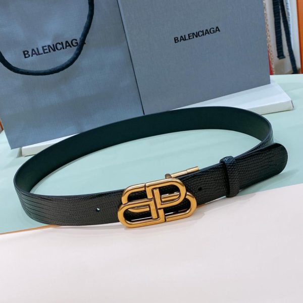 réplica,joyas,joyería,1:1,replica,fake,lujo,barato Cinturón Balenciaga BB 3,4cm