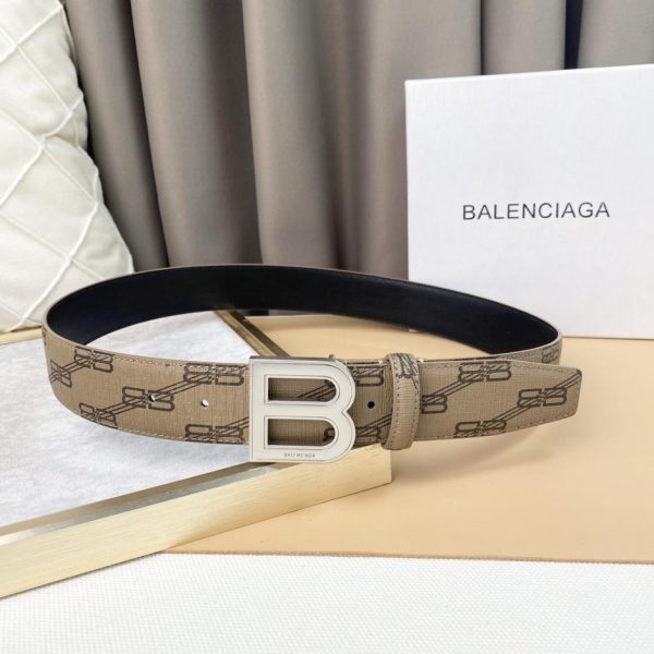 réplica,joyas,joyería,1:1,replica,fake,lujo,barato Cinturón Balenciaga BB 3,8cm