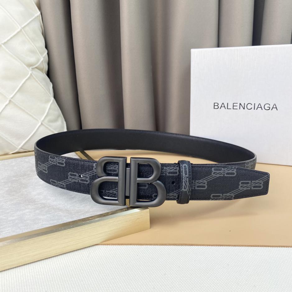 réplica,joyas,joyería,1:1,replica,fake,lujo,barato Cinturón Balenciaga BB 3,8cm