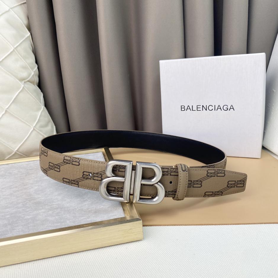 réplica,joyas,joyería,1:1,replica,fake,lujo,barato Cinturón Balenciaga BB 3,8cm