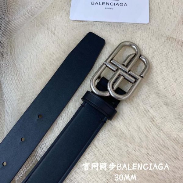 réplica,joyas,joyería,1:1,replica,fake,lujo,barato Cinturón Balenciaga/ancho 3.0cm