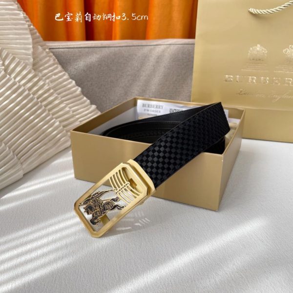 réplica,joyas,joyería,1:1,replica,fake,lujo,barato Burberry nueva piel de becerro importada 3,5 cm.